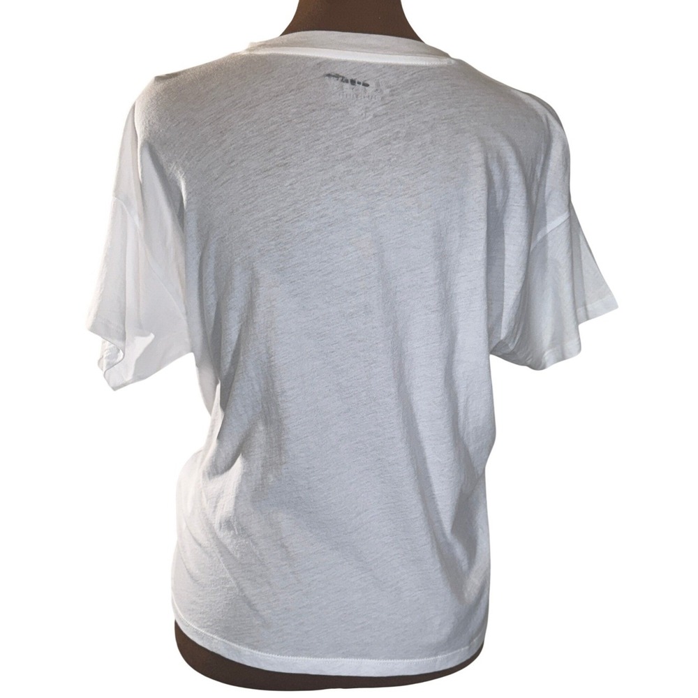 J.Crew Tee XS White Feather Jersey Cotton Lightweight NWT Short Sleeve - Picture 4 of 9